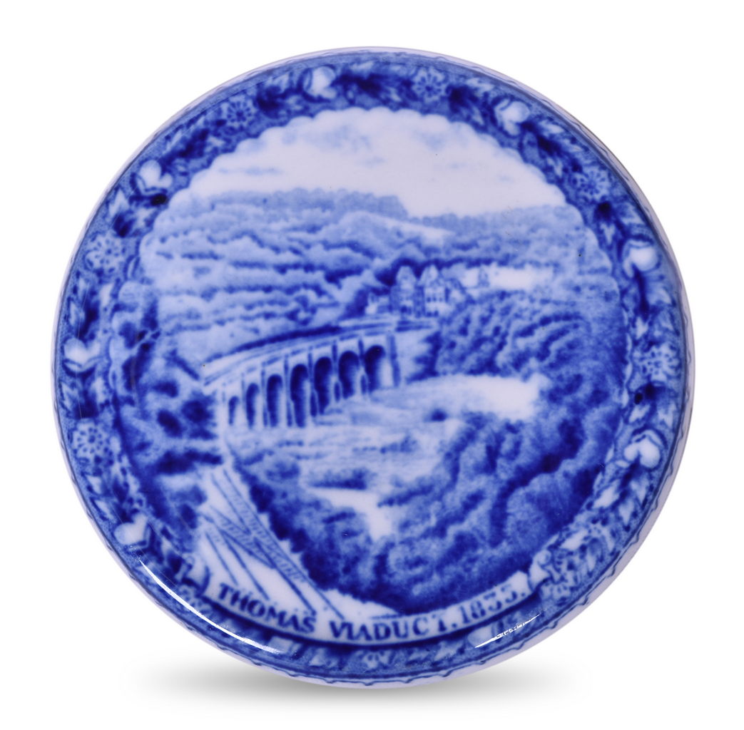 4169 - Baltimore and Ohio Railroad China Centenary Cover Lid thumbnail