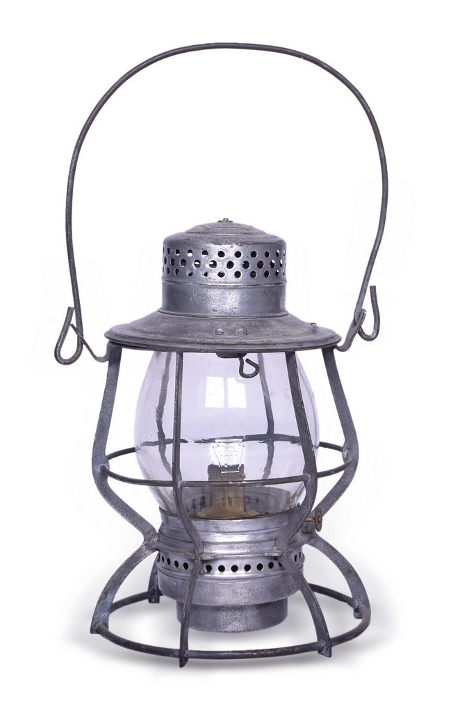 4192 - Keystone Casey Pennsylvania Railroad Lantern w/ Cast Clear Pennsylvania Globe thumbnail