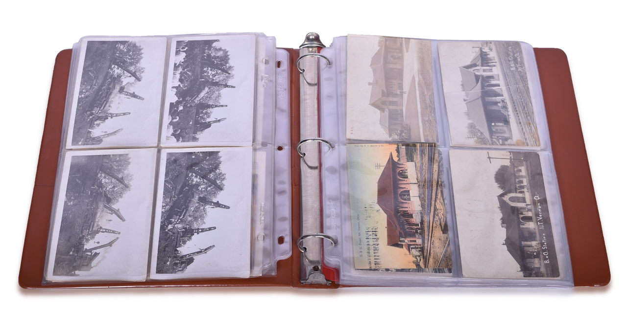 4208 - 62 Baltimore and Ohio Railroad Postcard and Wreck Photographs thumbnail