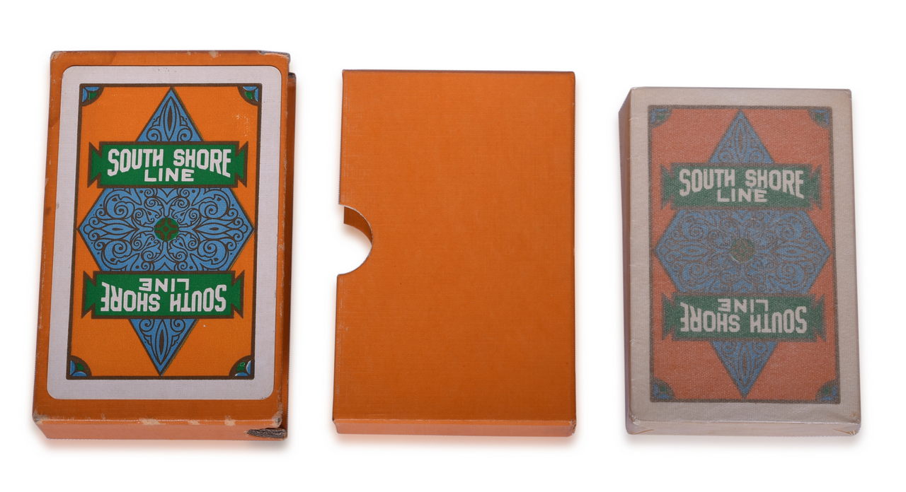 4265 - Mint Sealed Chicago, South Shore & South Bend Railroad South Shore Line Playing Cards thumbnail