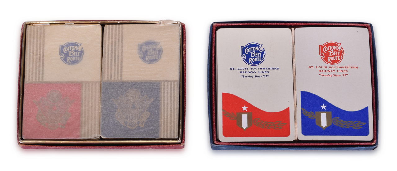 4279 - Four St. Louis Southwestern Railway Cotton Belt Route Playing Card Decks thumbnail