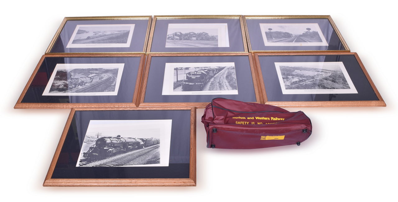 4302 - Group of Norfolk and Western and Norfolk Southern Photographs and Clothing. thumbnail