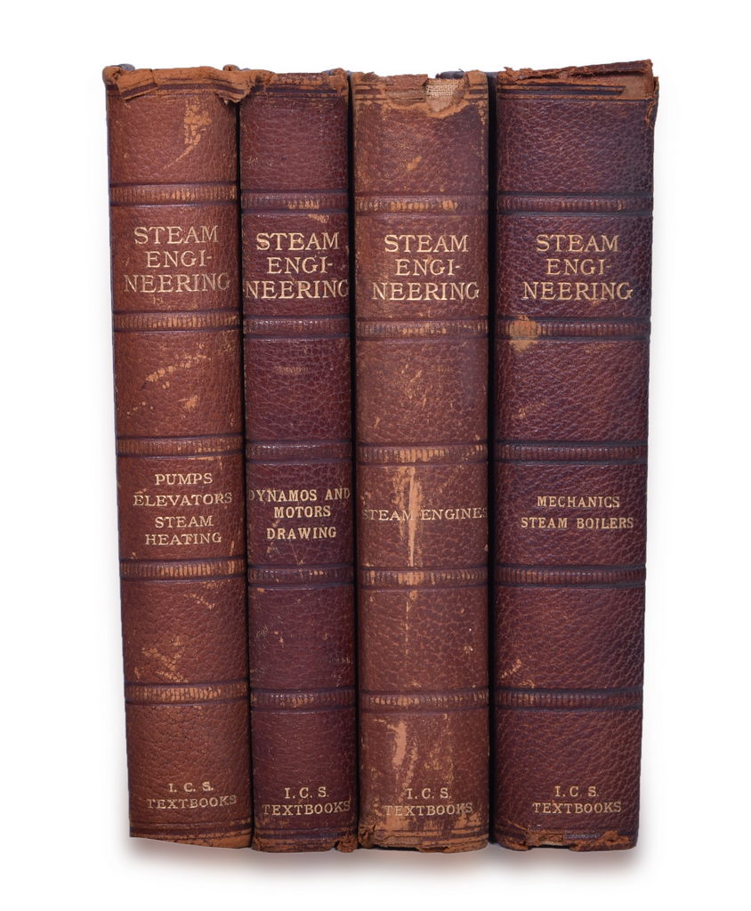 5000 - Four I.C.S Textbooks Steam Engineering thumbnail