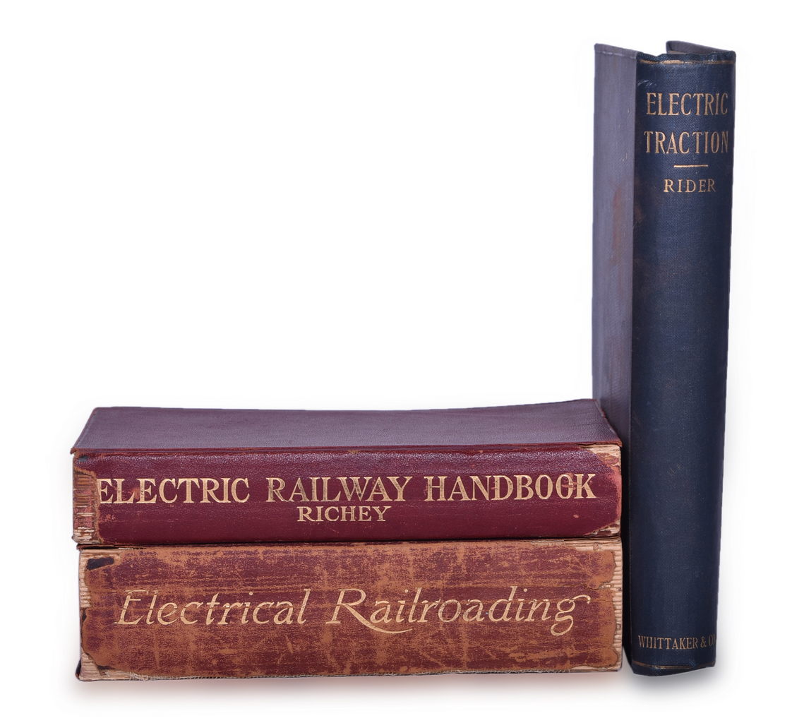 5002 - Group of Three Electrical Railroading Books - Aylmer-Small, Richey, Rider thumbnail