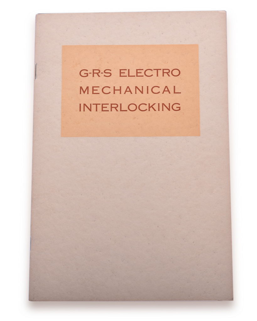 5028 - 1916 GRS Electro-Mechanical Interlocking Machines Model 2B, 2C Bulletin 132 thumbnail