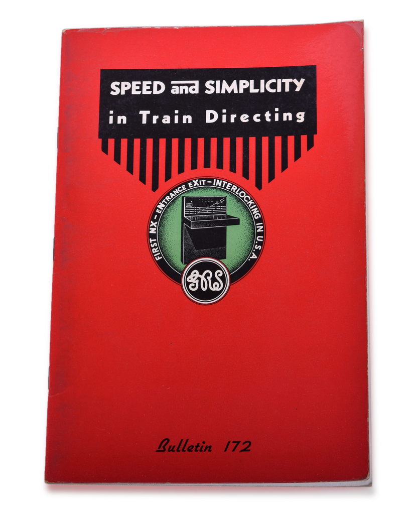5032 - 1937 GRS Speed and Simplicity in Train Directing Bulletin 172 thumbnail