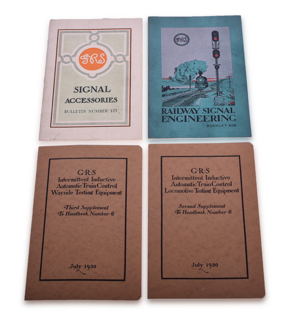 5042 - Group of Four 1930s GRS Signal and Testing Equipment Booklets thumbnail