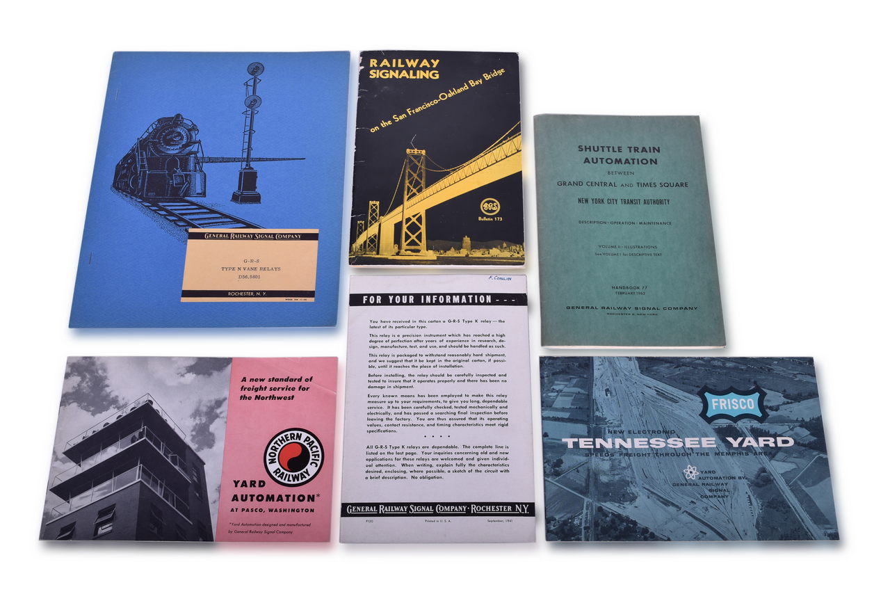 5044 - Group of Six GRS Railroad Bulletins thumbnail