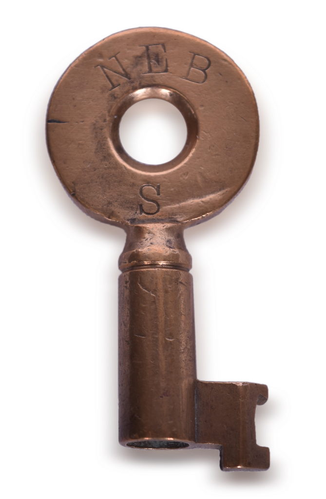 5045 - Burlington & Missouri River Railroad in Nebraska Brass Switch Key thumbnail