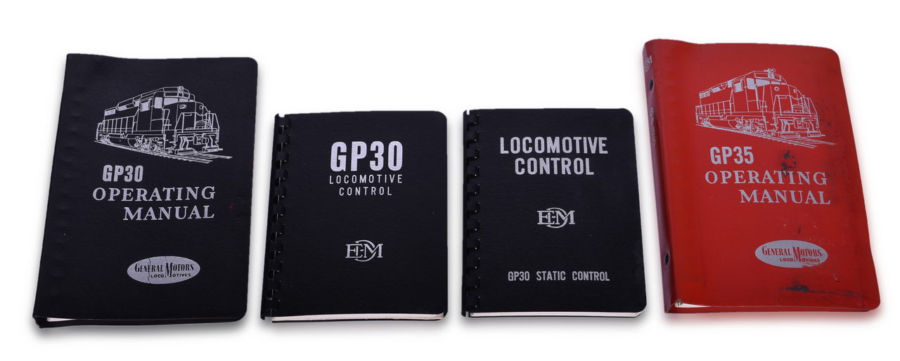 5098 - Four Electro-Motive Division Locomotive Operating Manuals - GP30 and GP35 thumbnail