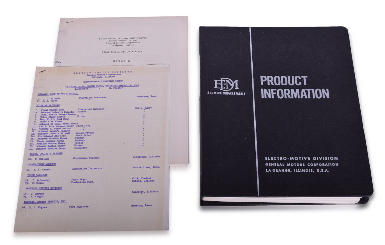 5100 - 1963 Electro-Motive Division Diesel Engine Class Outline and Training Manual thumbnail
