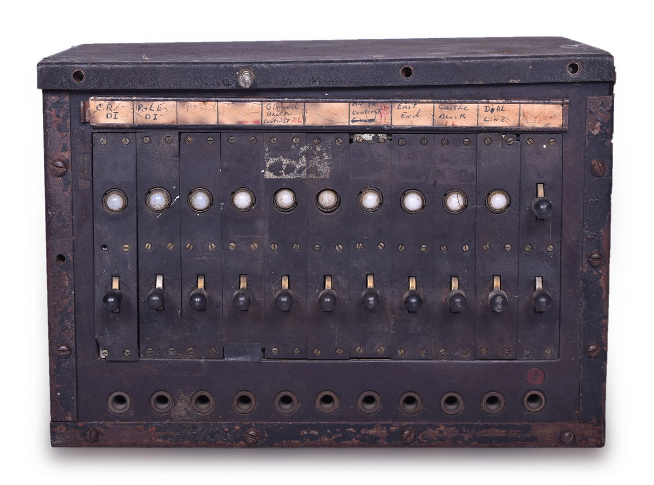 5160 - Railroad Telephone Switch Panel w/ Headset Jacks thumbnail
