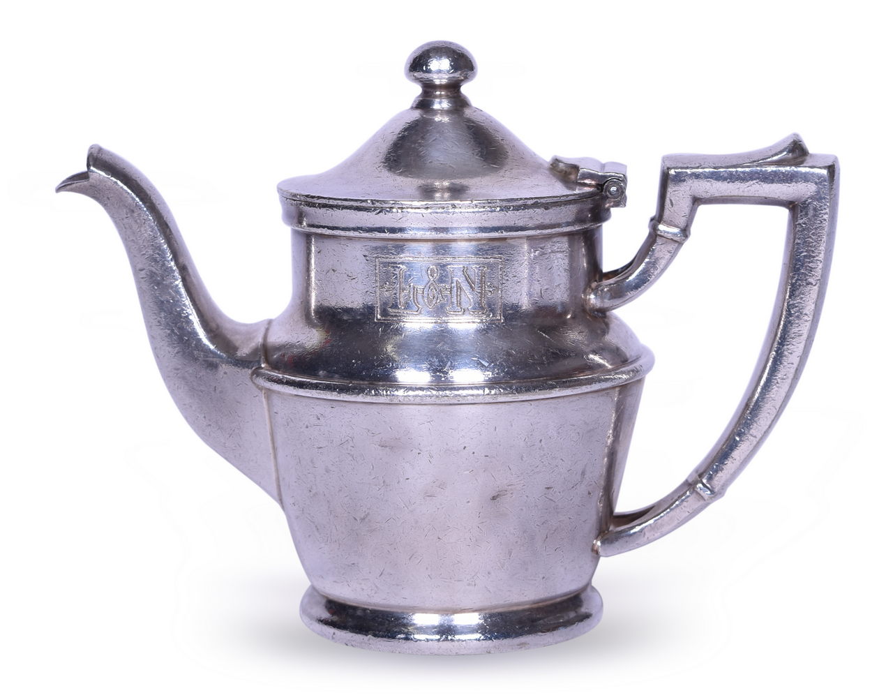 5189 - Louisville and Nashville Railroad International Silver Co. Teapot 10 Oz thumbnail