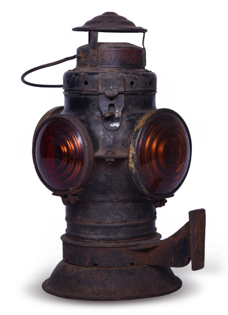 5190 - Armspear Unrestored Railroad Caboose Marker Lamp thumbnail