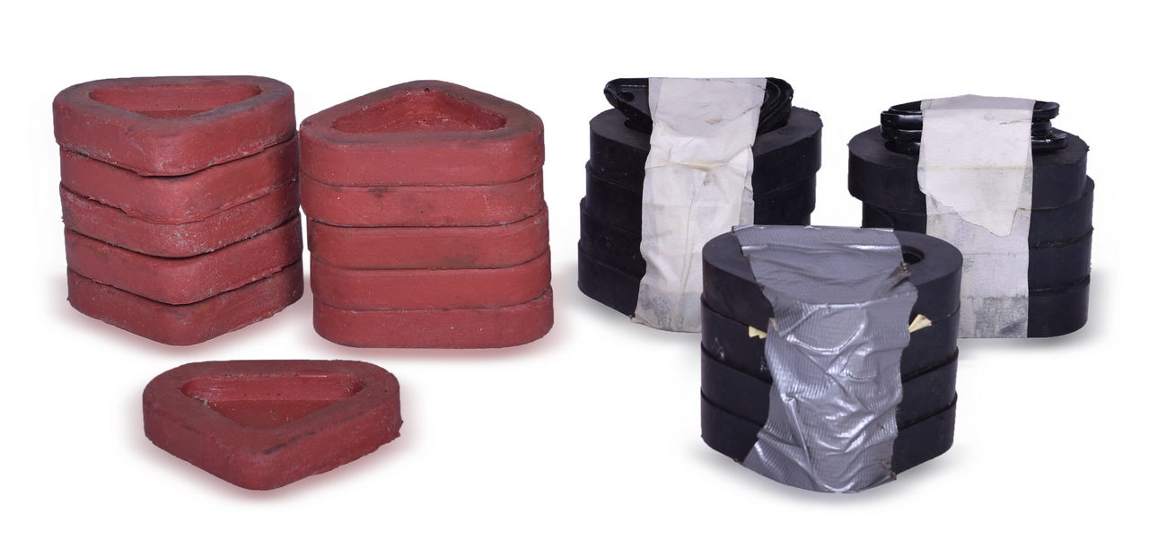 5242 - Group of Replacement/Reproduction Passenger Step Box Rubber Feet thumbnail