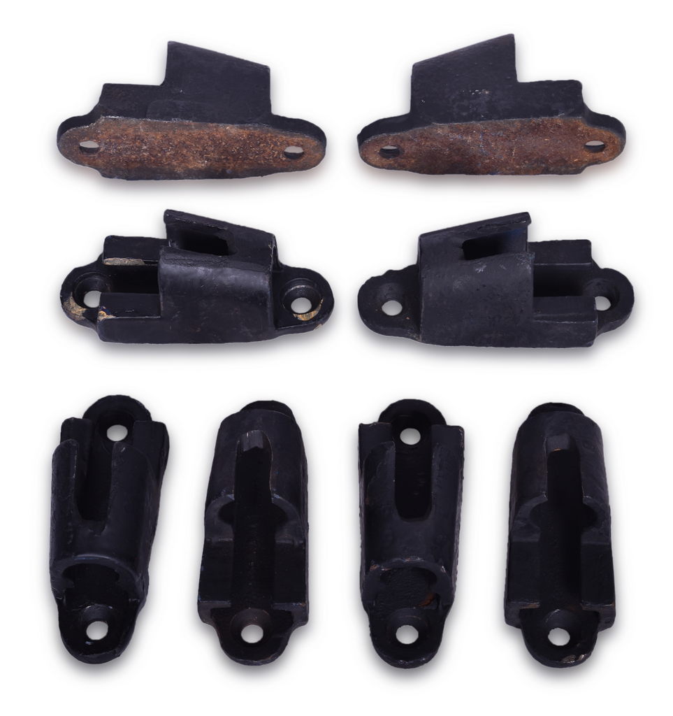 5250 - Set of Eight Railroad Marker Lamp and Flag Brackets thumbnail