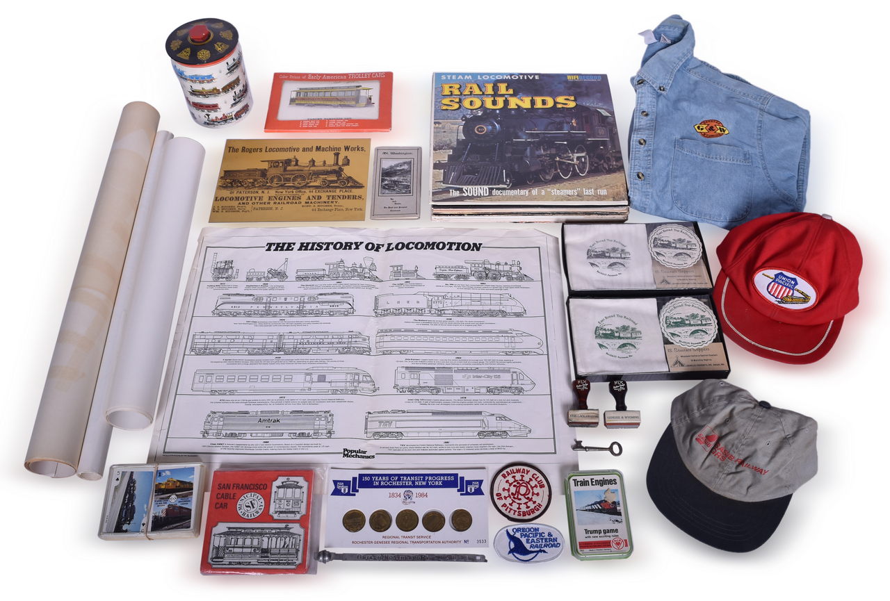 5322 - Mixed Lot of Railroad Memorabilia thumbnail