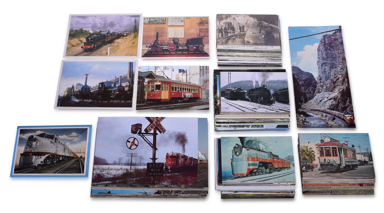 5395 - 220+ Modern Color Railroad Postcards thumbnail