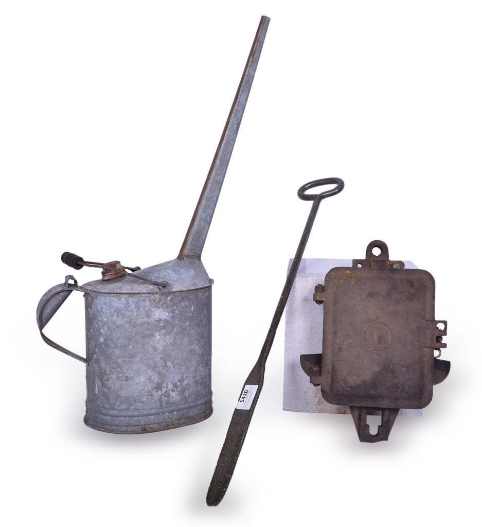 5420 - Pennsylvania Railroad Journal Oil Can, Journal Packing Tool, Raco Signal Box thumbnail