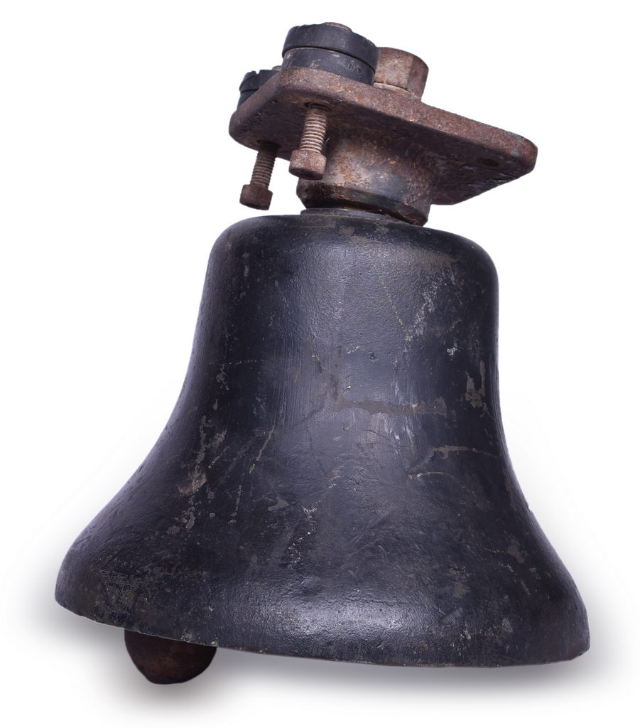 5422 - Steel General Motors - Electro-Motive Division Air Powered Diesel Locomotive Bell - 12