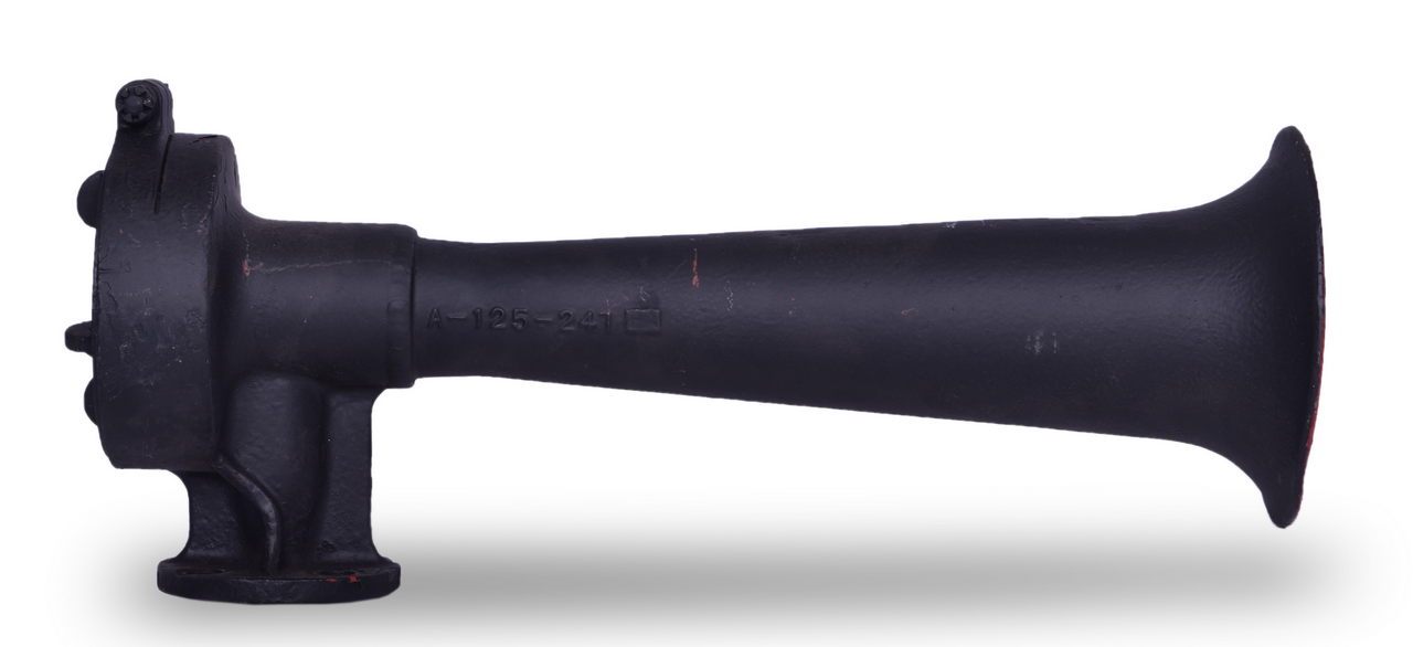 5428 - Leslie A-125 Railroad Locomotive Horn - Cast Bronze thumbnail