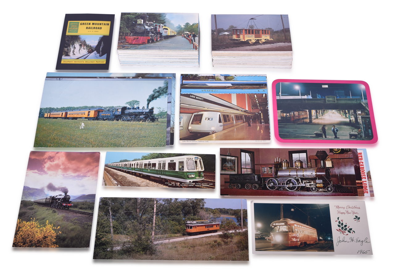5442 - 280+ Modern Color Interurban and Streetcar, Tourist Rail, Foreign Rail Postcards thumbnail