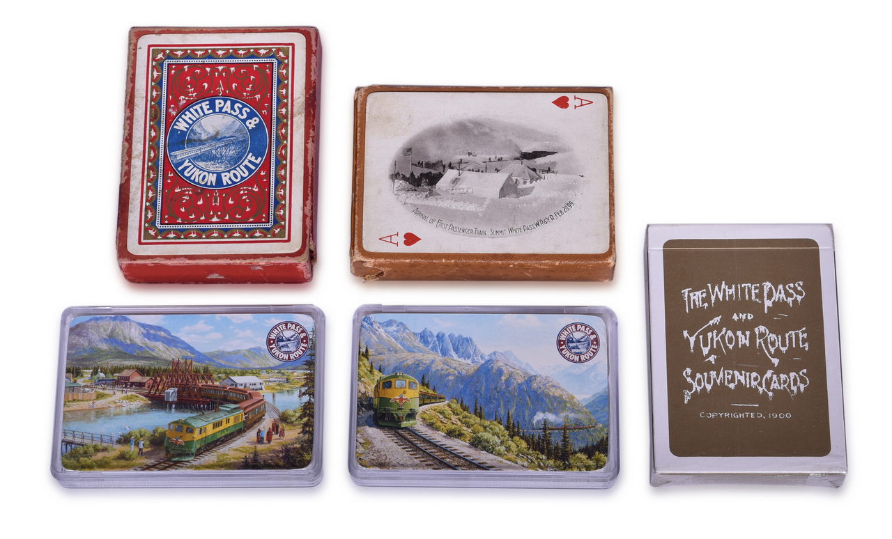 5459 - Five White Pass & Yukon Route Railroad Playing Card Decks thumbnail