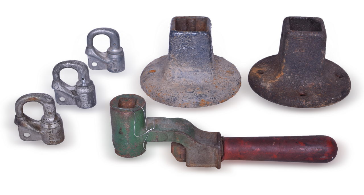 5486 - Group of Various Railroad Hardware - Chicago and North Western, New York Central, Etc. thumbnail