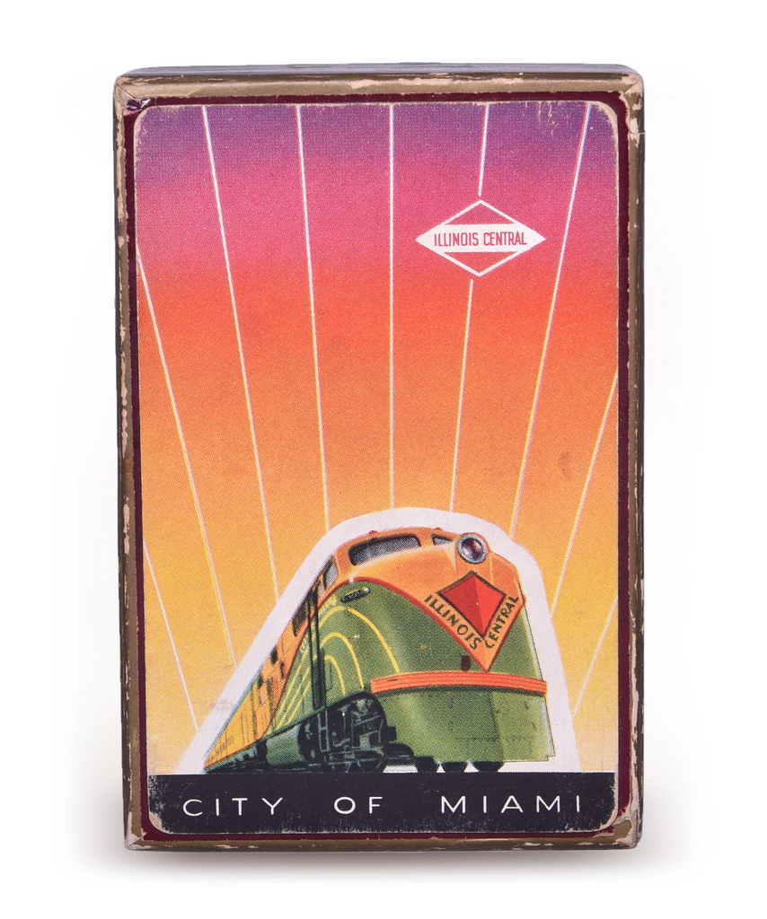 5489 - Illinois Central Railroad City of Miami Playing Card Deck thumbnail