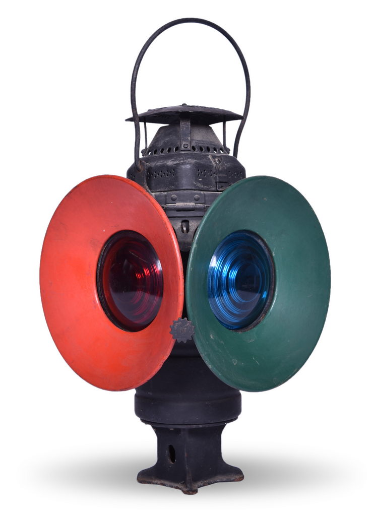 5504 - Adlake Non-Sweating Switch Lamp with Red and Green Day Targets thumbnail