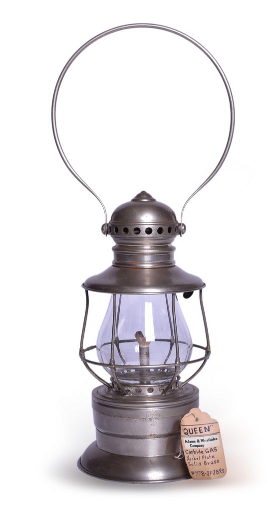 5530 - Adams and Westlake Queen Conductor's Presentation Lantern - Carbide Fired thumbnail