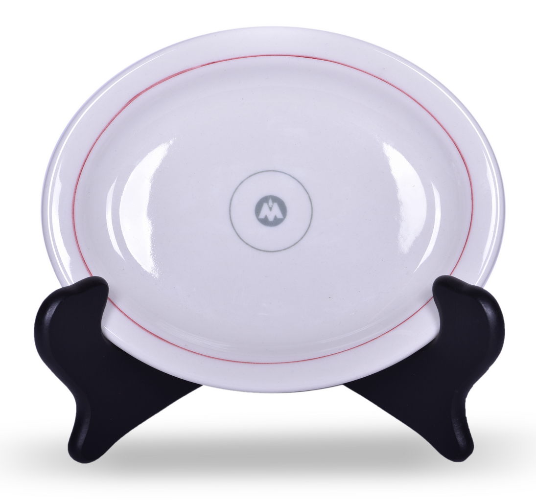 5563 - Chicago, Indianapolis & Louisville Railroad China Monon Oval Platter Plate thumbnail