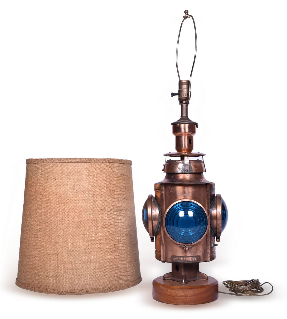5591 - Louisville and Nashville Railroad Switch Lamp Converted to Table Lamp thumbnail