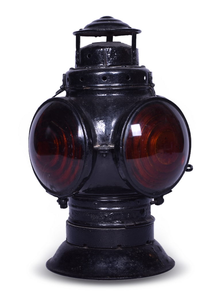 5593 - Armspear Louisville and Nashville Railroad Bell Bottom Caboose Marker Lamp thumbnail