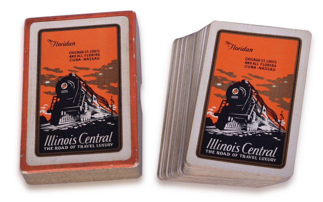 5645 - Illinois Central Railroad The Floridan Playing Card Deck thumbnail