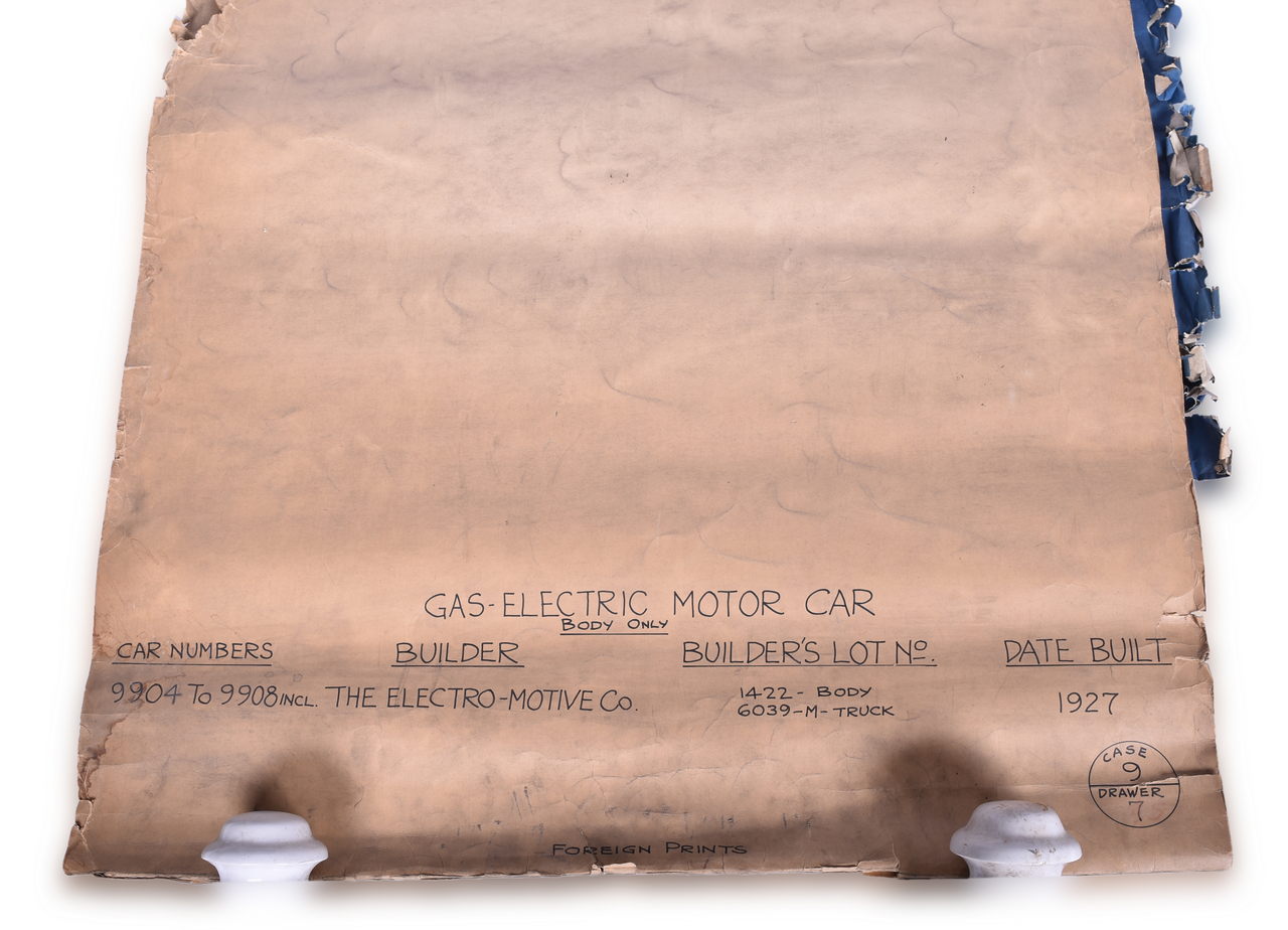 5658 - Approximately 12 Chicago and North Western Railroad Blueprints thumbnail