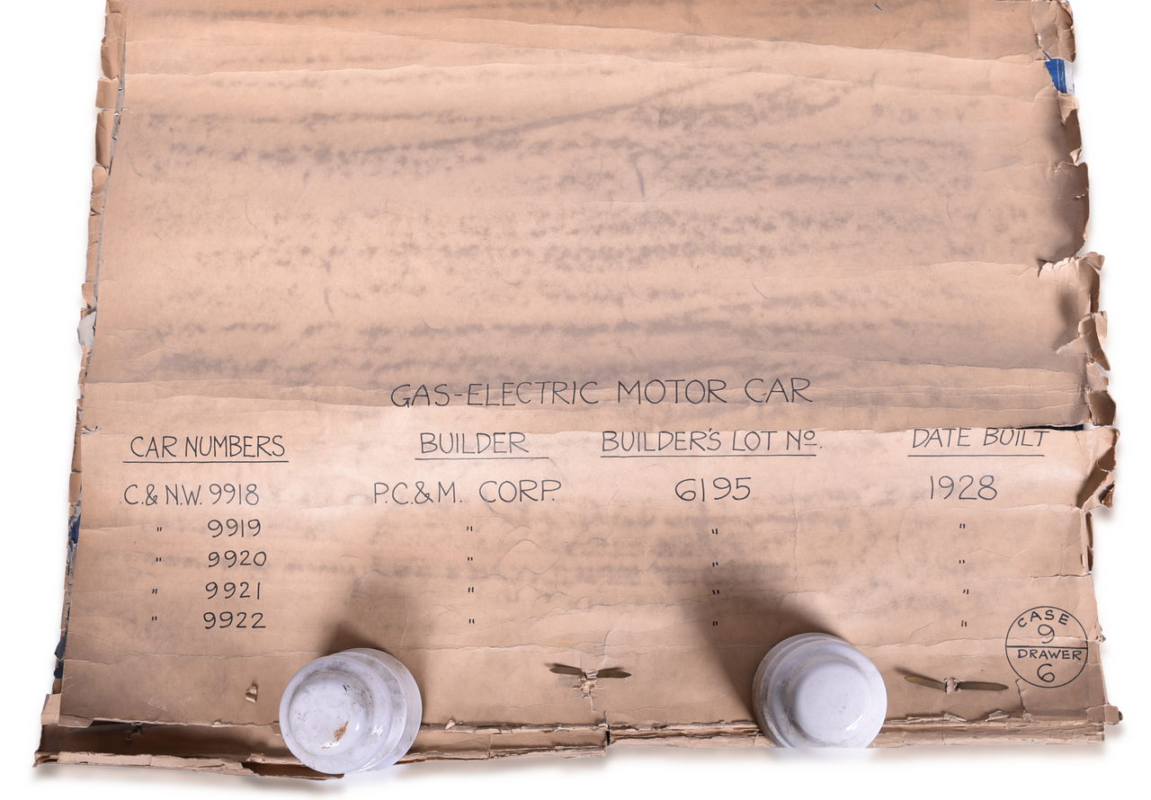 5662 - 30+ Chicago and North Western Railroad Blueprints thumbnail