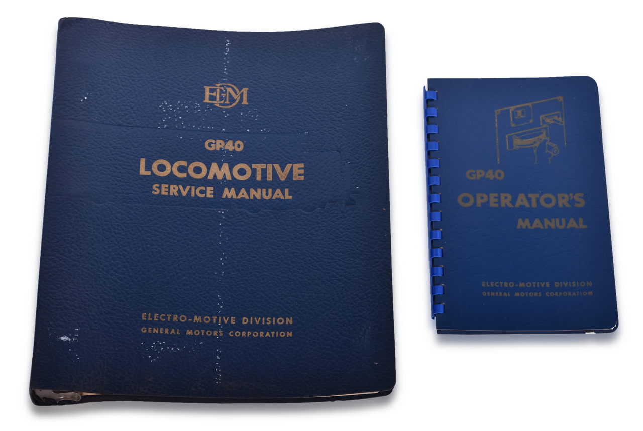 5360 - General Motors - Electro-Motive Division GP40 Locomotive Operator's and Service Manuals thumbnail