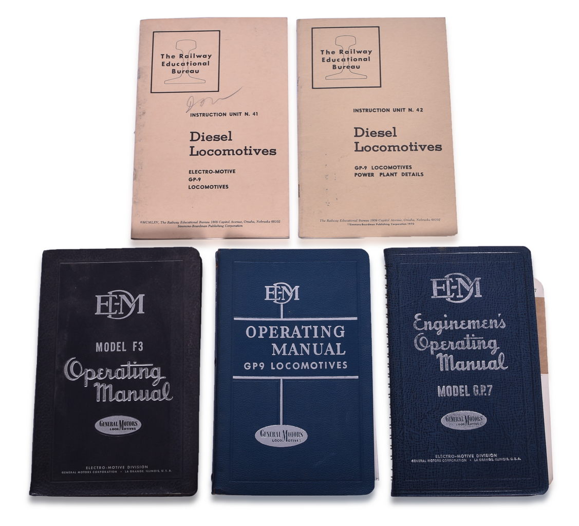 5370 - Five General Motors - Electro-Motive Division Operating Manuals, F3, GP-7, GP-9 thumbnail