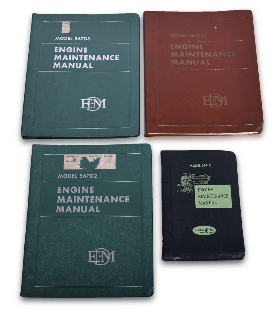 5376 - General Motors - Electro-Motive Division Locomotive Service Manuals - 567 C, 567D2, 567D3 thumbnail