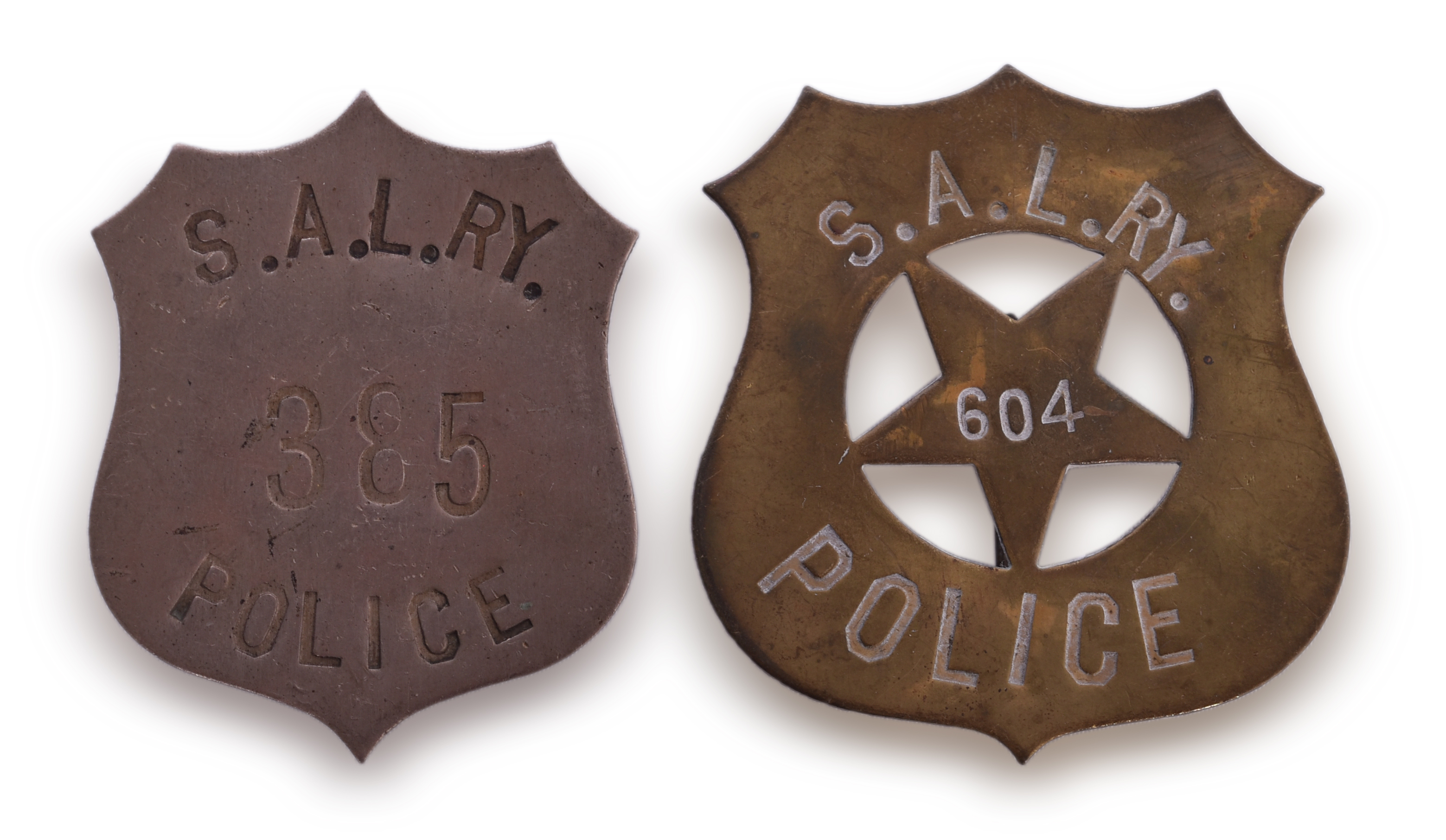 5710 - Seaboard Air Line Railway Police Badges thumbnail