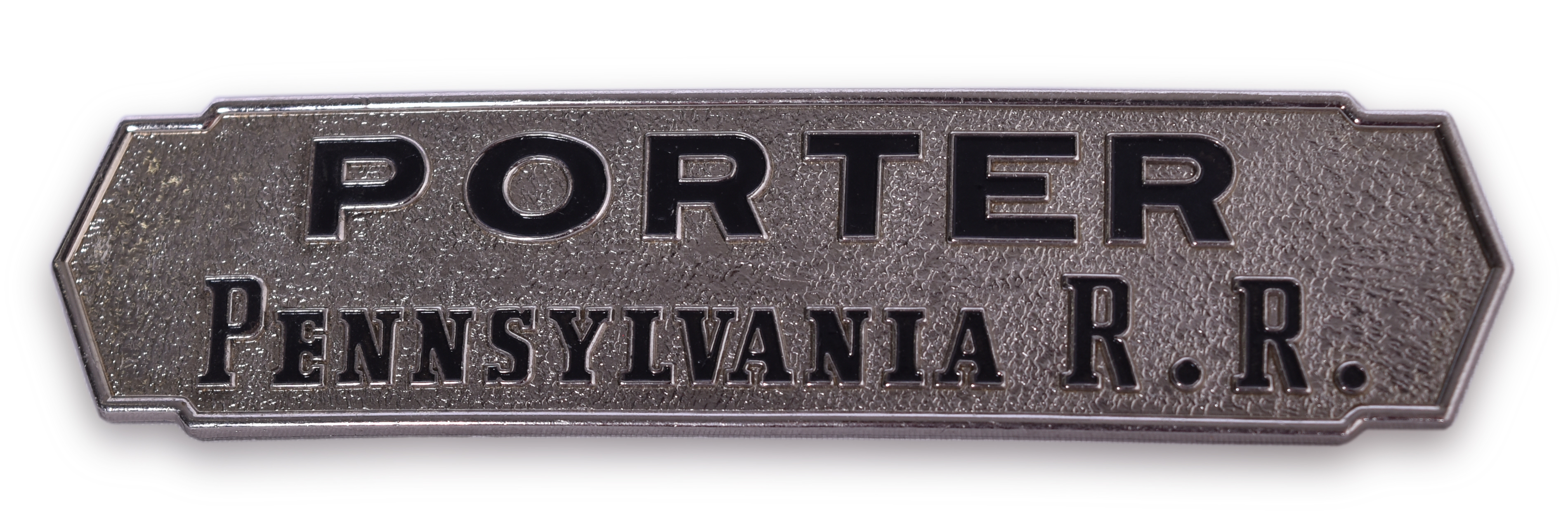 5713 - Pennsylvania Railroad Porter Cap Badge thumbnail
