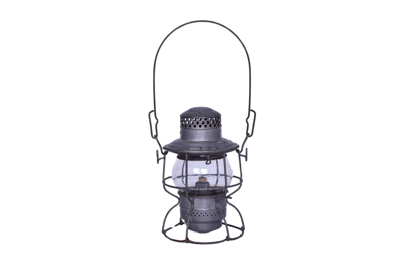 6360 - Adams & Westlake Southern Railway Kero Railroad Lantern with Clear Cast Globe thumbnail