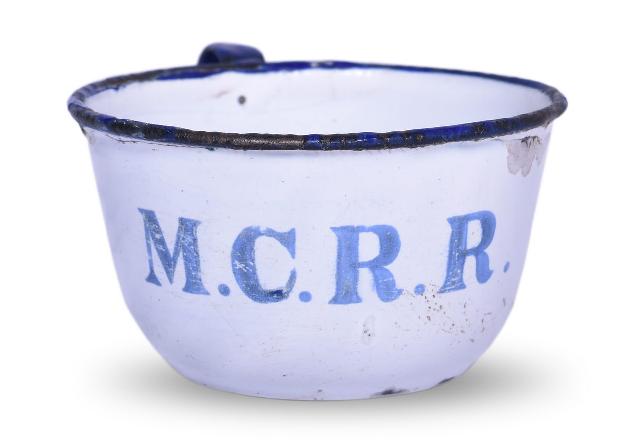 6365 - Michigan Central Railroad Enamelware Worker's Drinking Cup thumbnail
