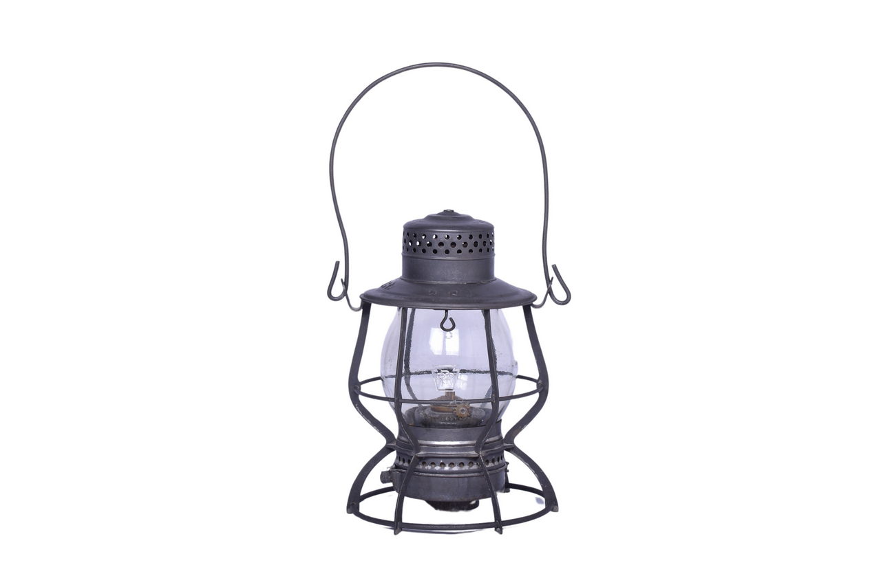 6384 - Keystone Pennsylvania Railroad Lantern with Clear Cast Globe thumbnail