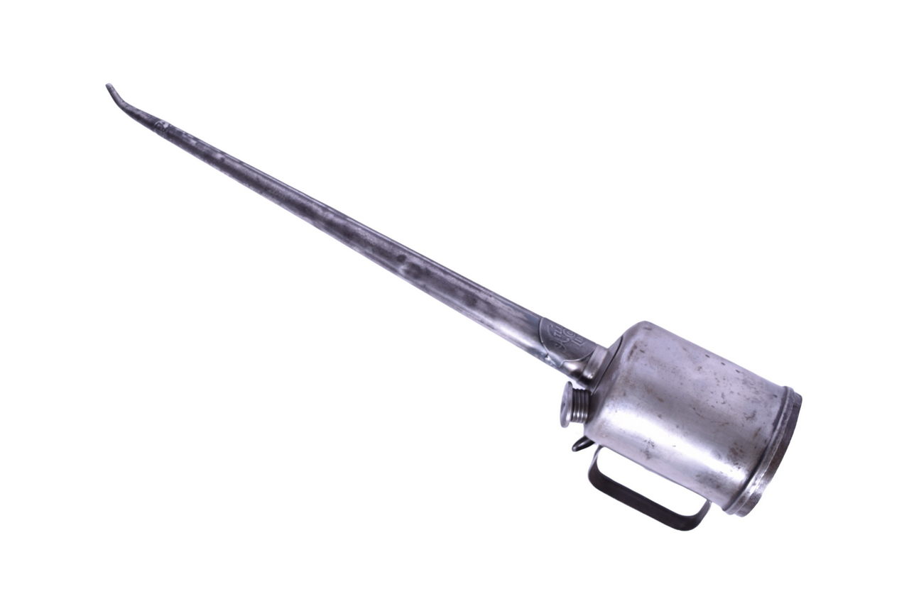 6396 - Atlantic Coast Line Railroad Tall Locomotive Oil Can thumbnail