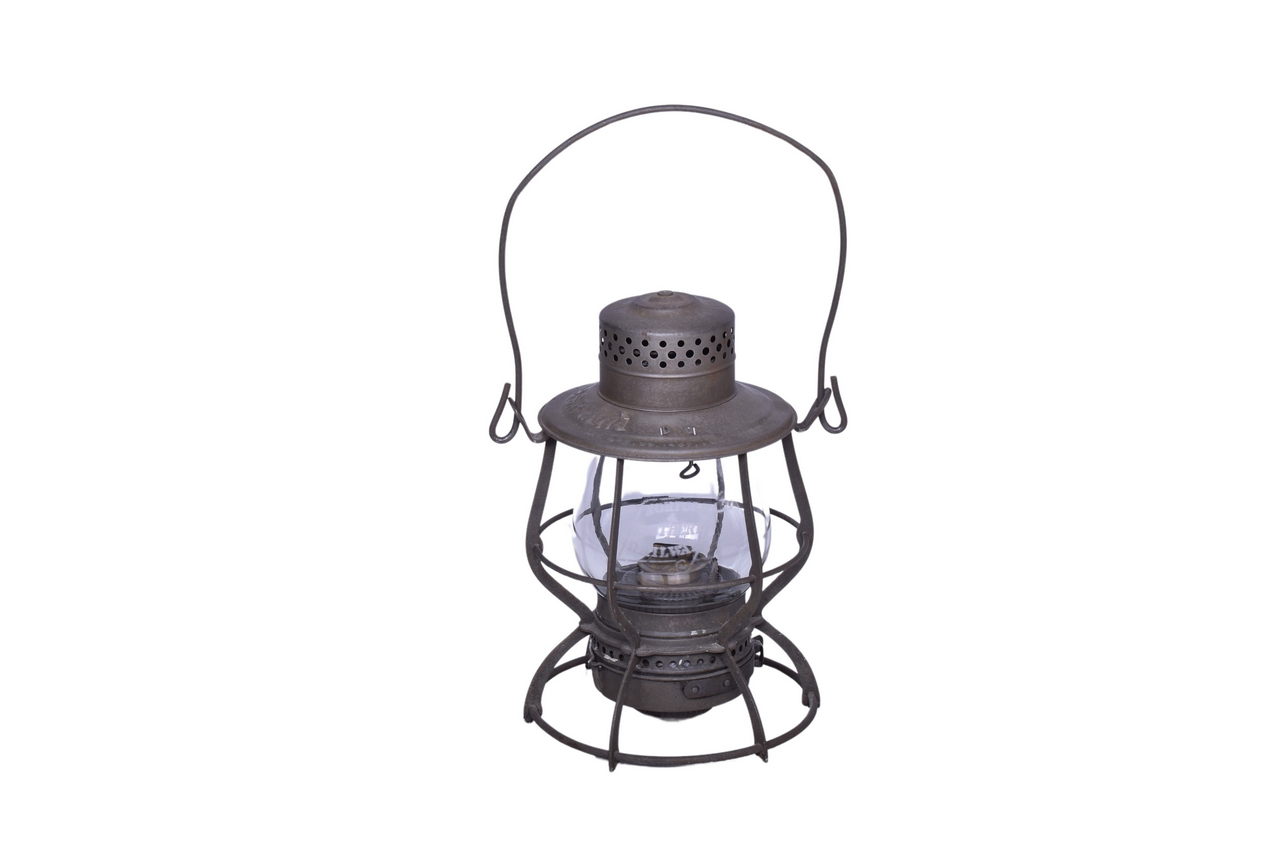 6410 - Keystone Norfolk and Southern Railway Railroad Lantern with Clear Etched Globe thumbnail