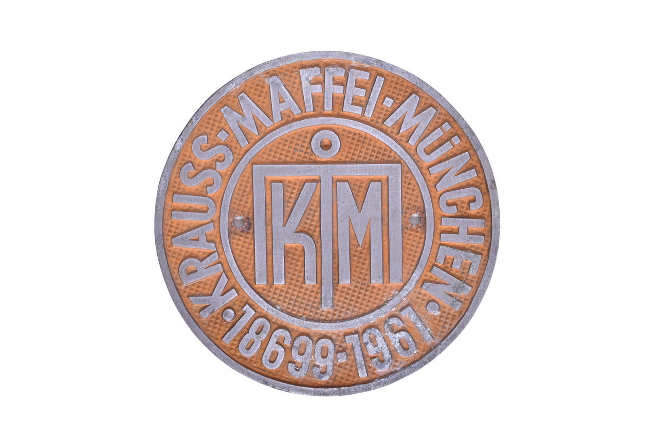 6464 - Krauss-Maffei Denver and Rio Grande Western ML-4000 Aluminum Builders Plate thumbnail