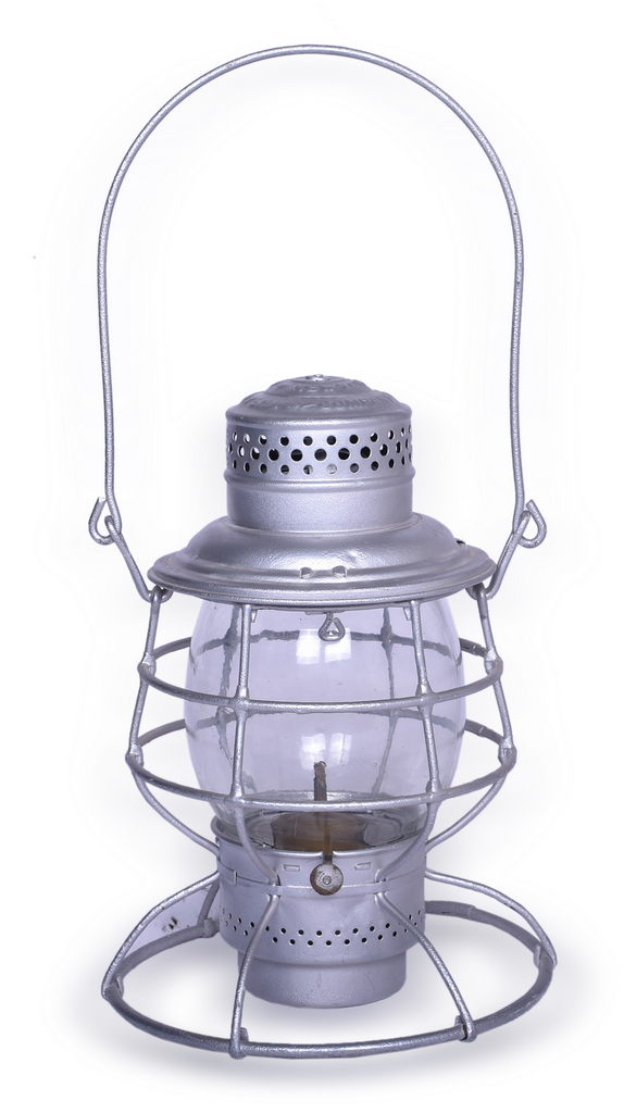 6469 - Adams & Westlake Grand Rapids & Indiana Railroad Lantern w/ Unmarked Tall Globe thumbnail