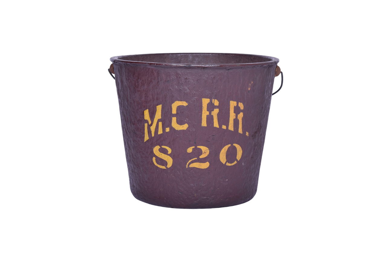 6493 - Michigan Central Railroad S20 Composite Fire Bucket Patents Pending thumbnail
